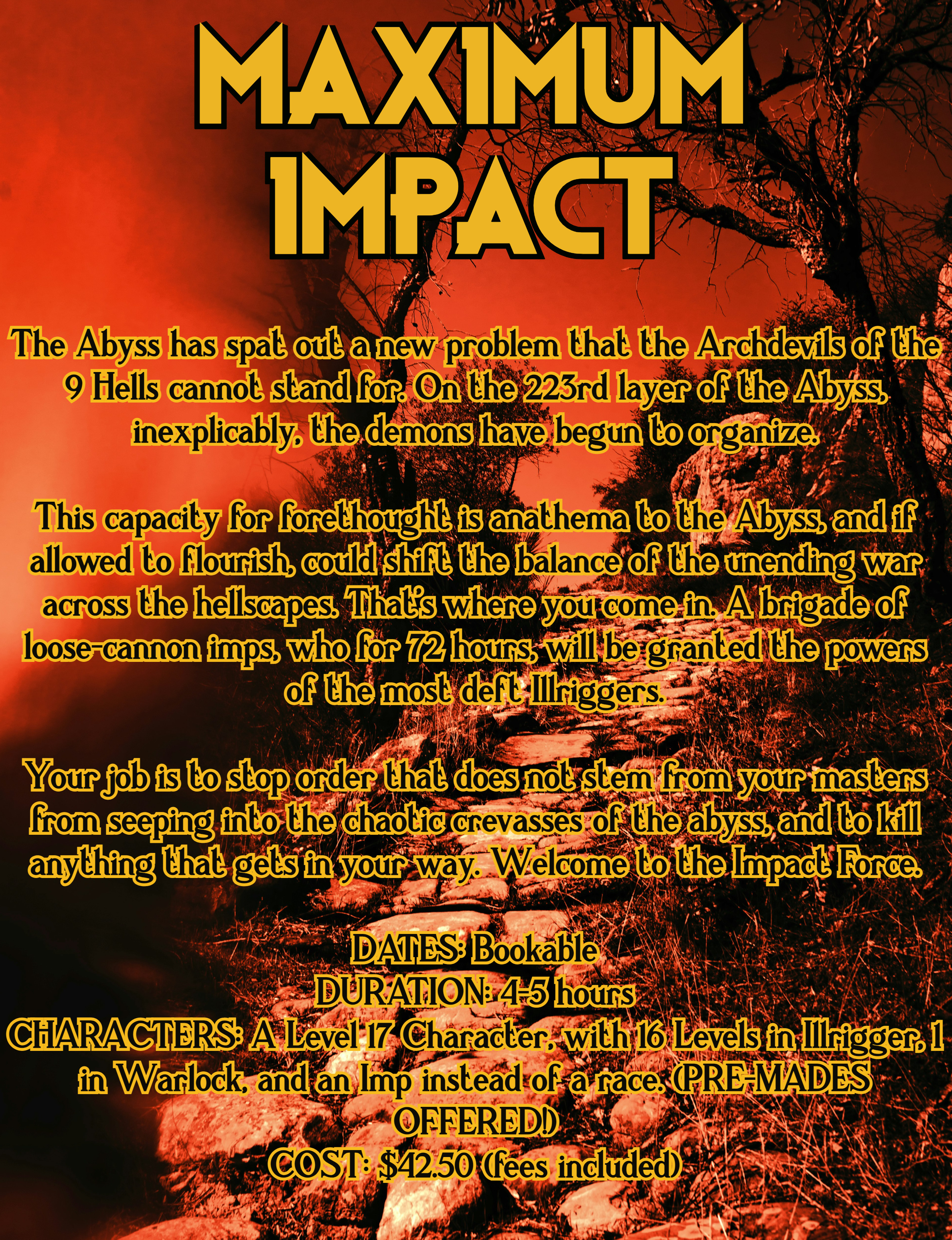 MAXIMUM IMPACT